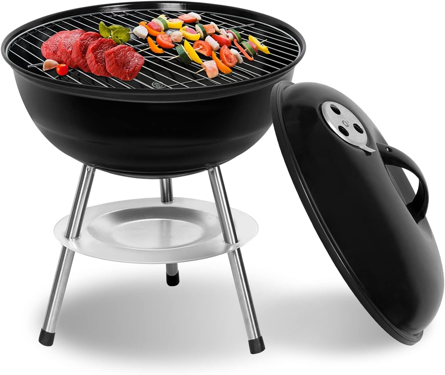 Draagbare Houtskoolgrill - 31% Korting - Camping & Tuin