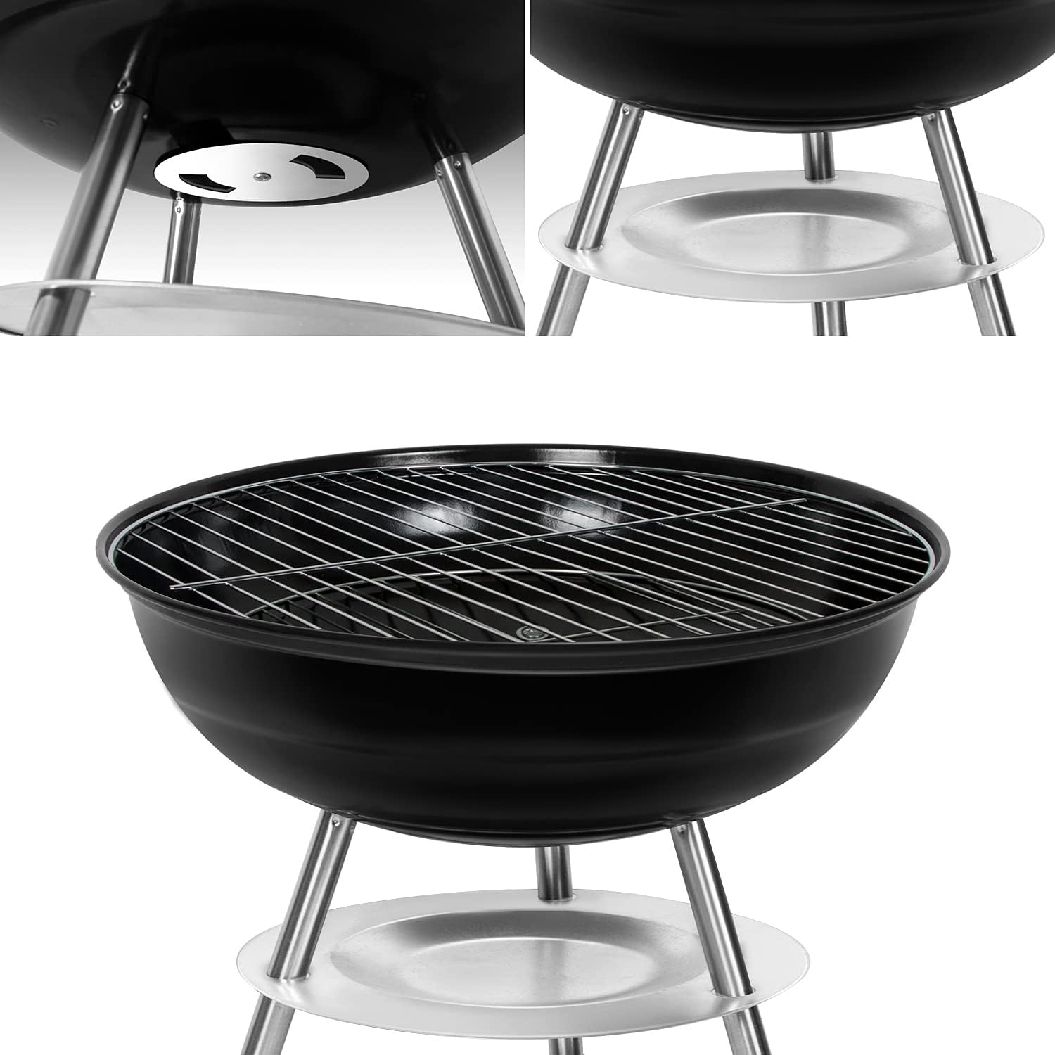 Draagbare Houtskoolgrill - 31% Korting - Camping & Tuin