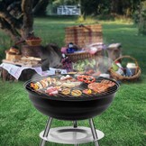 Draagbare Houtskoolgrill - 31% Korting - Camping & Tuin