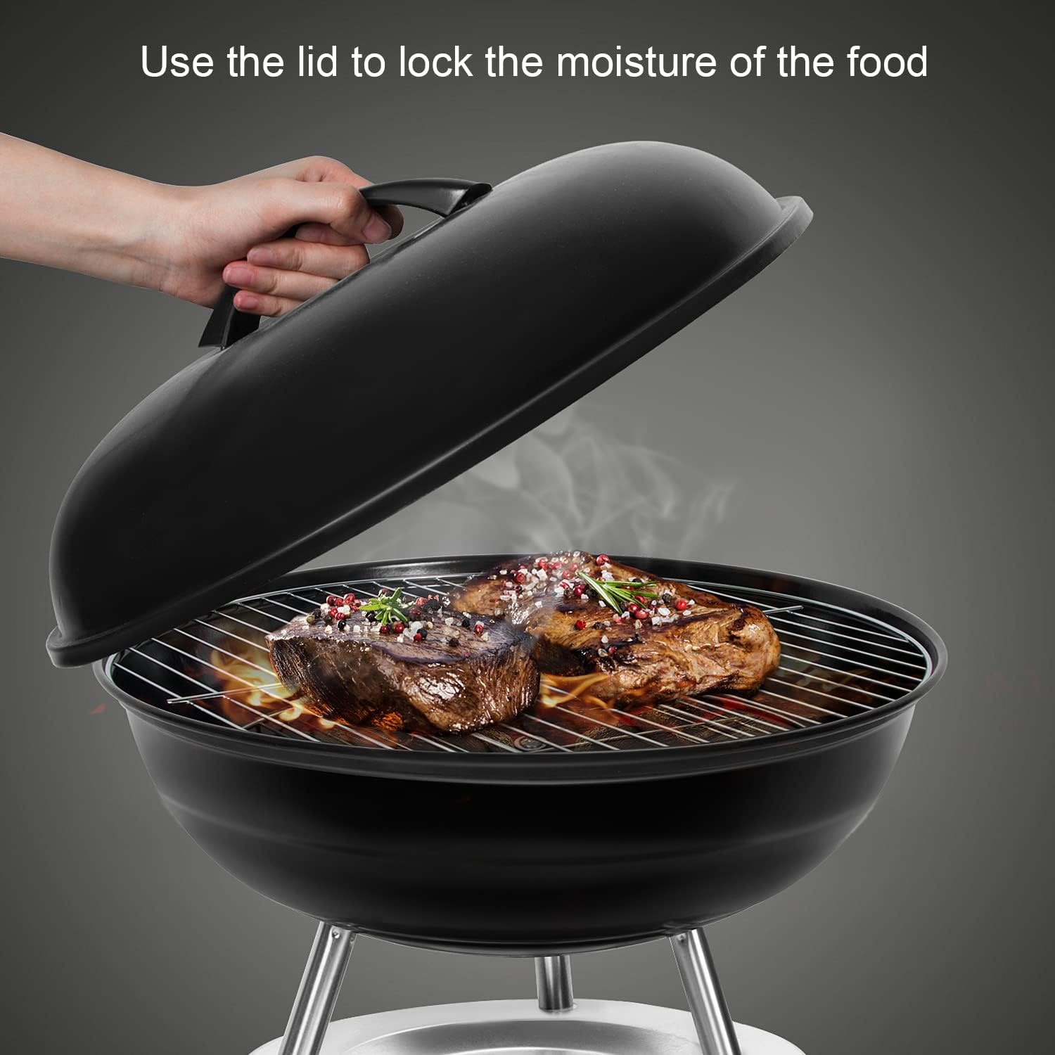 Draagbare Houtskoolgrill - 31% Korting - Camping & Tuin