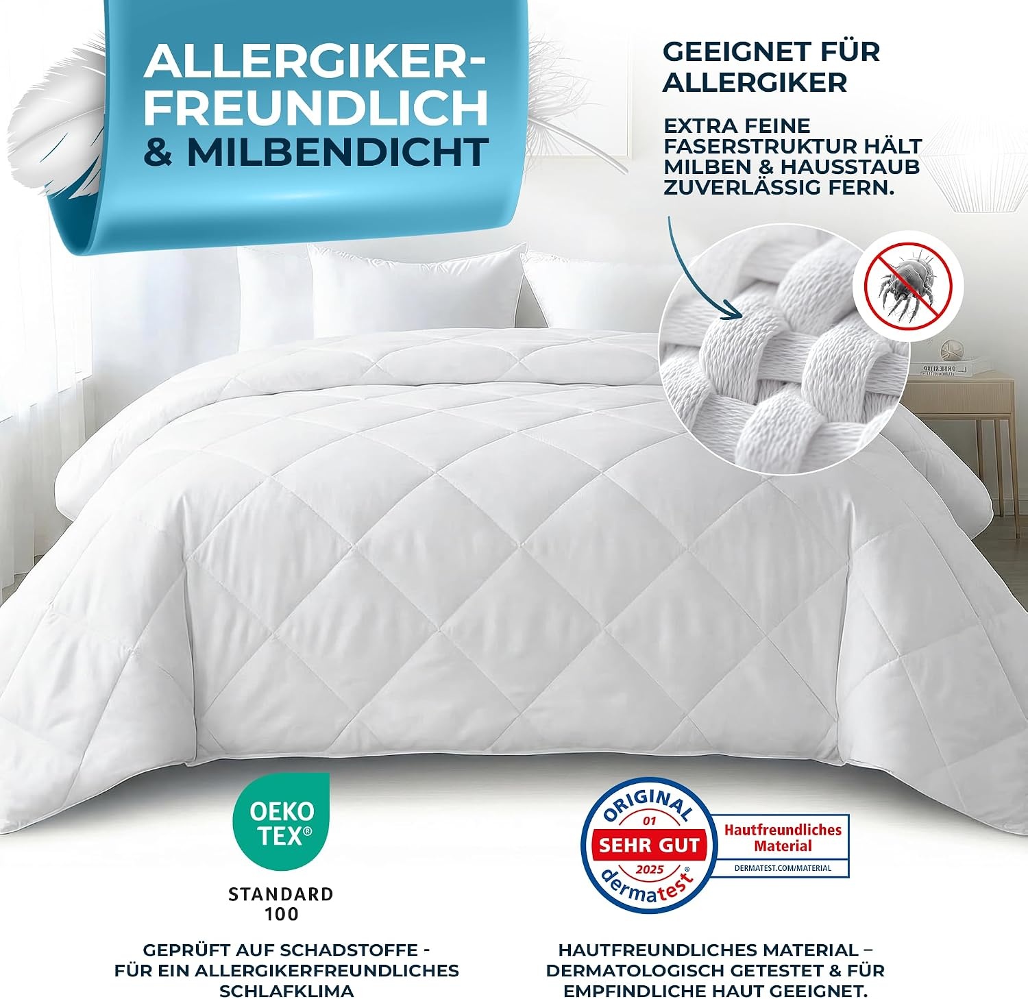 Zomerdekbed 200x200cm - Licht & Verkoelend - 33% Korting