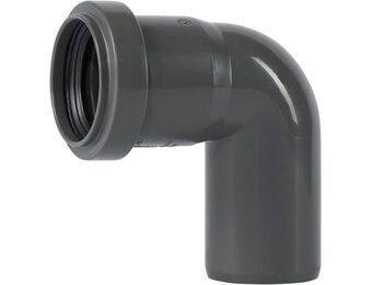 HTsafe Boog 87° DN 40mm Grijs PP - 61% Korting!