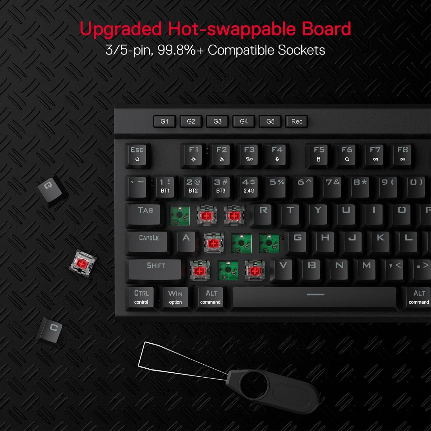 Redragon K580 PRO Mechanisch Gamingtoetsenbord (34% korting)