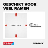 Tesa Klittenband Vliegenhor Wit (3x 110x130 cm) - 52% Korting
