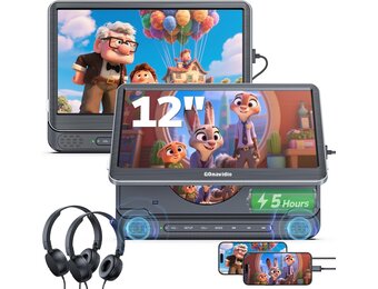 Dubbele 12-inch Auto DVD-speler met HDMI - 34% Korting