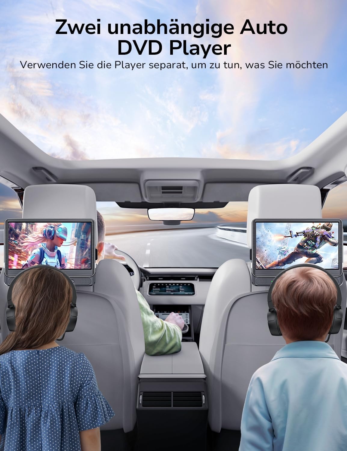 Dubbele 12-inch Auto DVD-speler met HDMI - 34% Korting