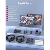Dubbele 12-inch Auto DVD-speler met HDMI - 34% Korting