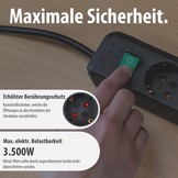 Brennenstuhl 10-voudige stekkerdoos met schakelaar - 3m - Zwart - 31% Korting