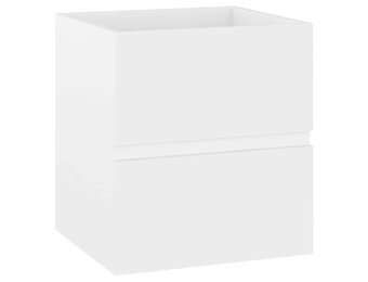 Wastafelkast Wit Bewerkt Hout 41x38,5x45 cm - 34% Korting!