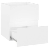 Wastafelkast Wit Bewerkt Hout 41x38,5x45 cm - 34% Korting!