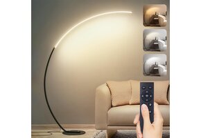 Dimbare LED Booglamp Zwart - 34% Korting!