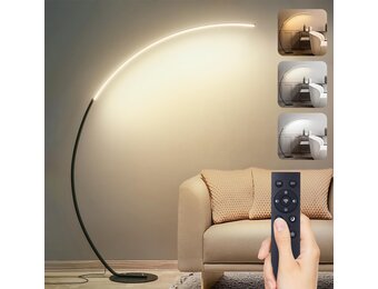 Dimbare LED Booglamp Zwart - 34% Korting!