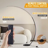 Dimbare LED Booglamp Zwart - 34% Korting!