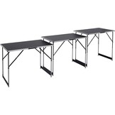 Meister 4357760 Opvouwbare Multifunctionele tafel, 3-delig