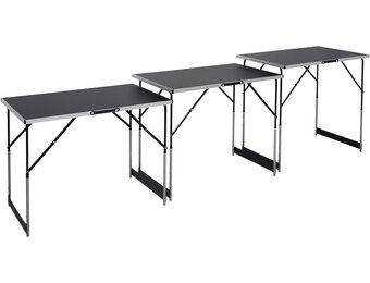 Meister 4357760 Opvouwbare Multifunctionele tafel, 3-delig