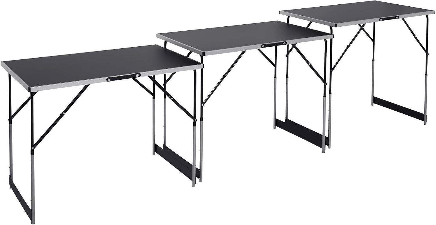 Meister 4357760 Opvouwbare Multifunctionele tafel, 3-delig