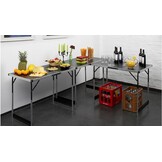 Meister 4357760 Opvouwbare Multifunctionele tafel, 3-delig