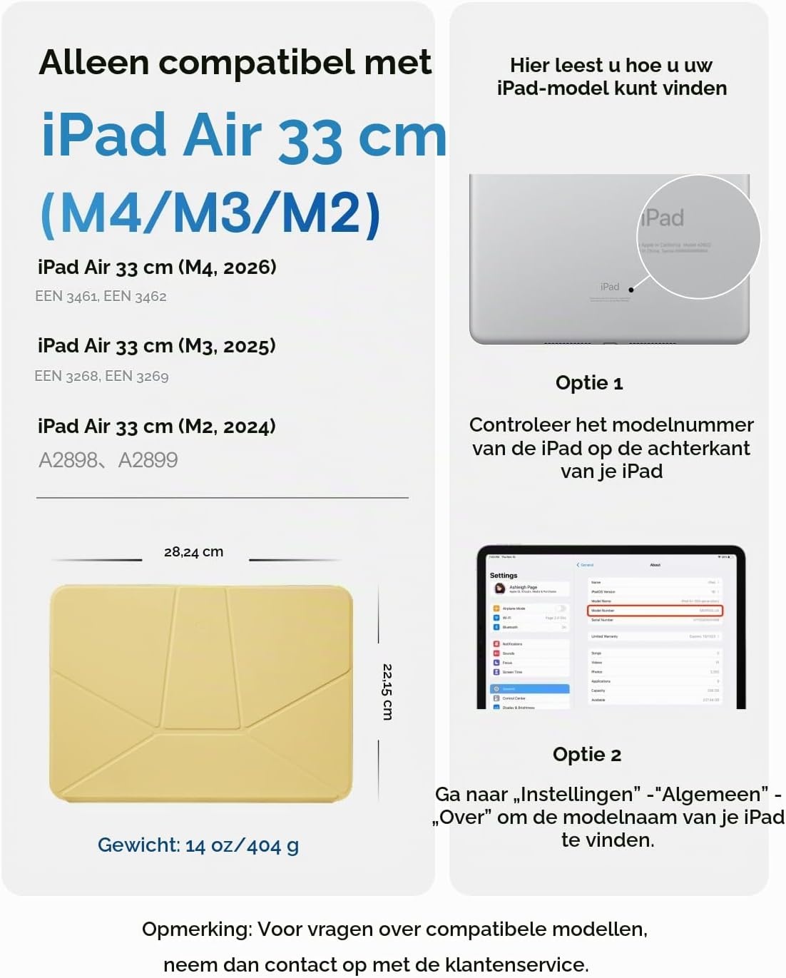 MOFT Dynamic Folio hoes voor iPad Air 13 inch (M4 2026 / M3 2025 / M2 2024)