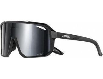 KAPVOE Gepolariseerde Sportbril - Fietsbril met UV400 Bescherming - Zwart