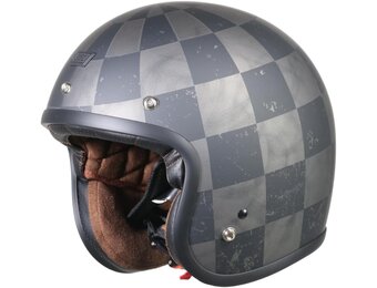 ORIGINE Primo Jethelm Motorhelm - Speed Titanium - Maat XL