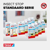 tesa INSECT STOP Klittenband Vliegenhor - 100 x 100 cm - Antraciet