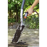 Gardena Classic reinigingspuit: waterspuit voor reinigen en sproeien, met impulsontspanner en permanente vergrendeling, vorstbescherming (18301-50)