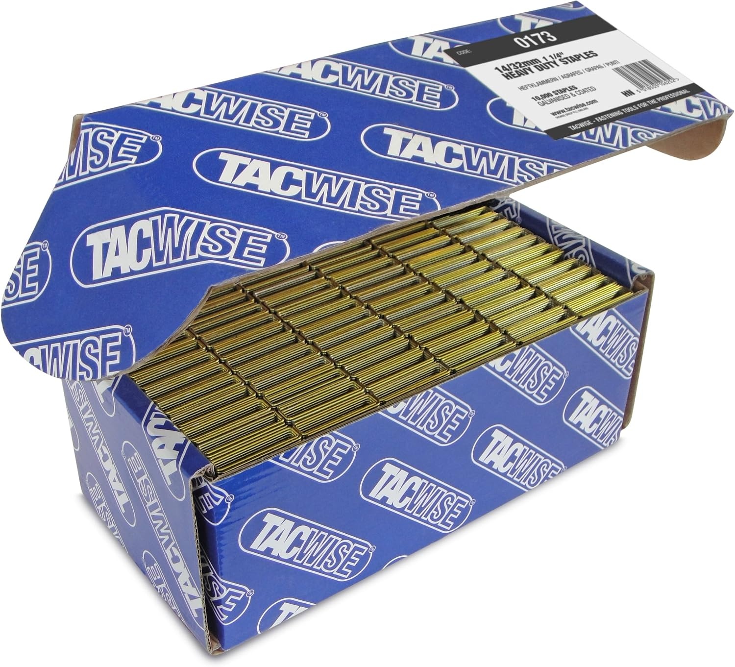 Tacwise 14/50 mm Verzinkte Krammen - 10.000 stuks