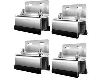 Universele RVS Dakmontageset (4-delig) voor Camper, Jacht & Bestelwagen - 32% Korting