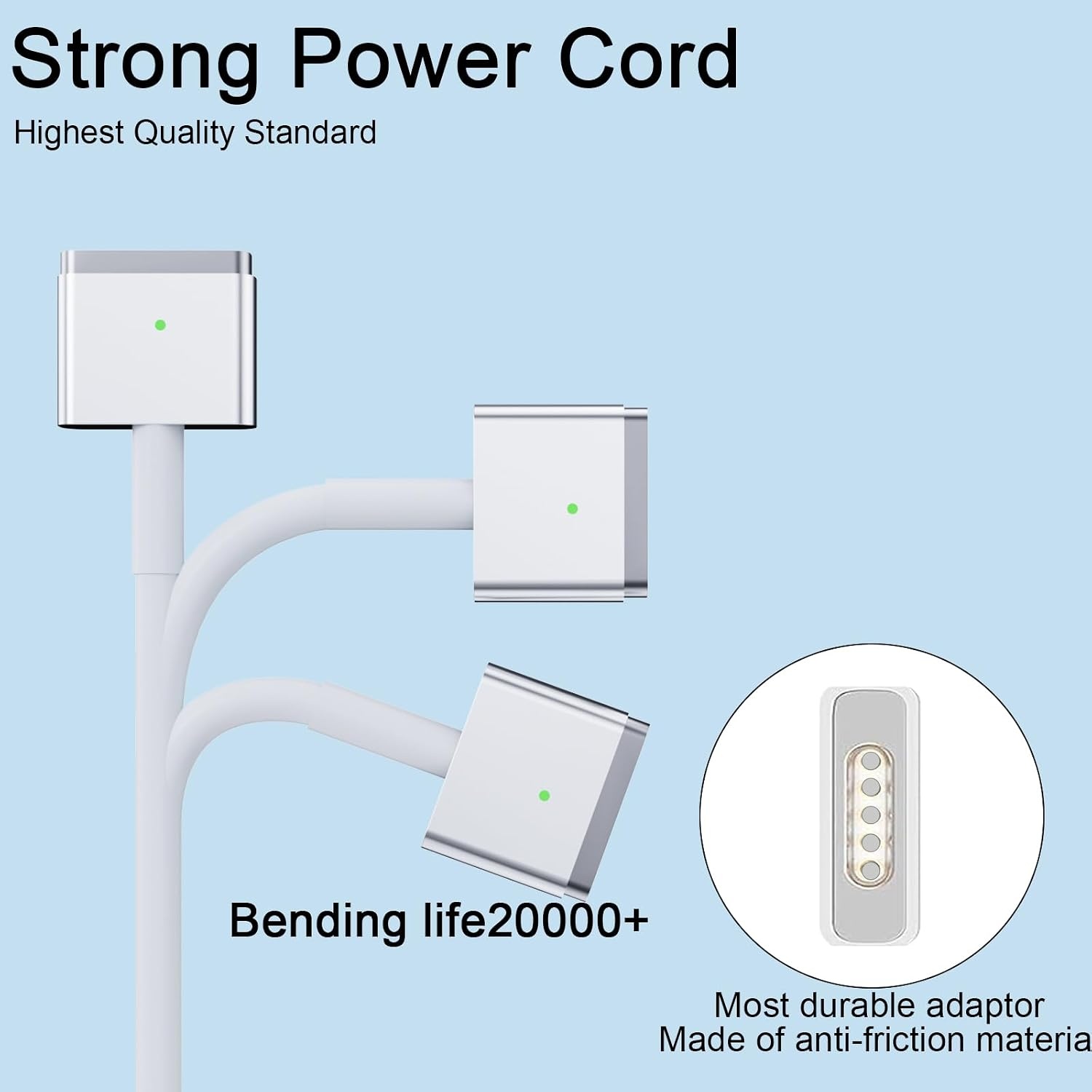 60W T-Tip MacBook Oplader - 31% Korting!