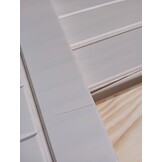 Hoge Kast BODO Grenenhout Wit/Bruin - 60% Korting!