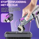 Draadloze Handstofzuiger - 27000 Pa - Incl. Opzetstukken - 32% Korting