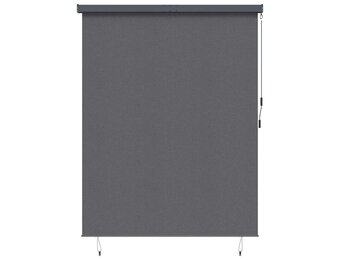VidaXL Rolgordijn Antraciet - Buiten - 200x250 cm - Stof - 47% Korting