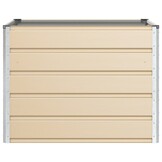 Plantenbak Staal Ivoor 100x100x75 cm - 33% Korting