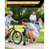 VOGORA Fietspomp met Manometer - 31% Korting