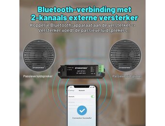 STUDIOFINIX Bluetooth Marine Luidspreker - 140W Waterdicht (Grijs) - 34% Korting!