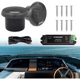 STUDIOFINIX Bluetooth Marine Luidspreker - 140W Waterdicht (Grijs) - 34% Korting!
