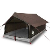 vidaXL 2-persoons Tent Waterdicht Bruin - 34% Korting