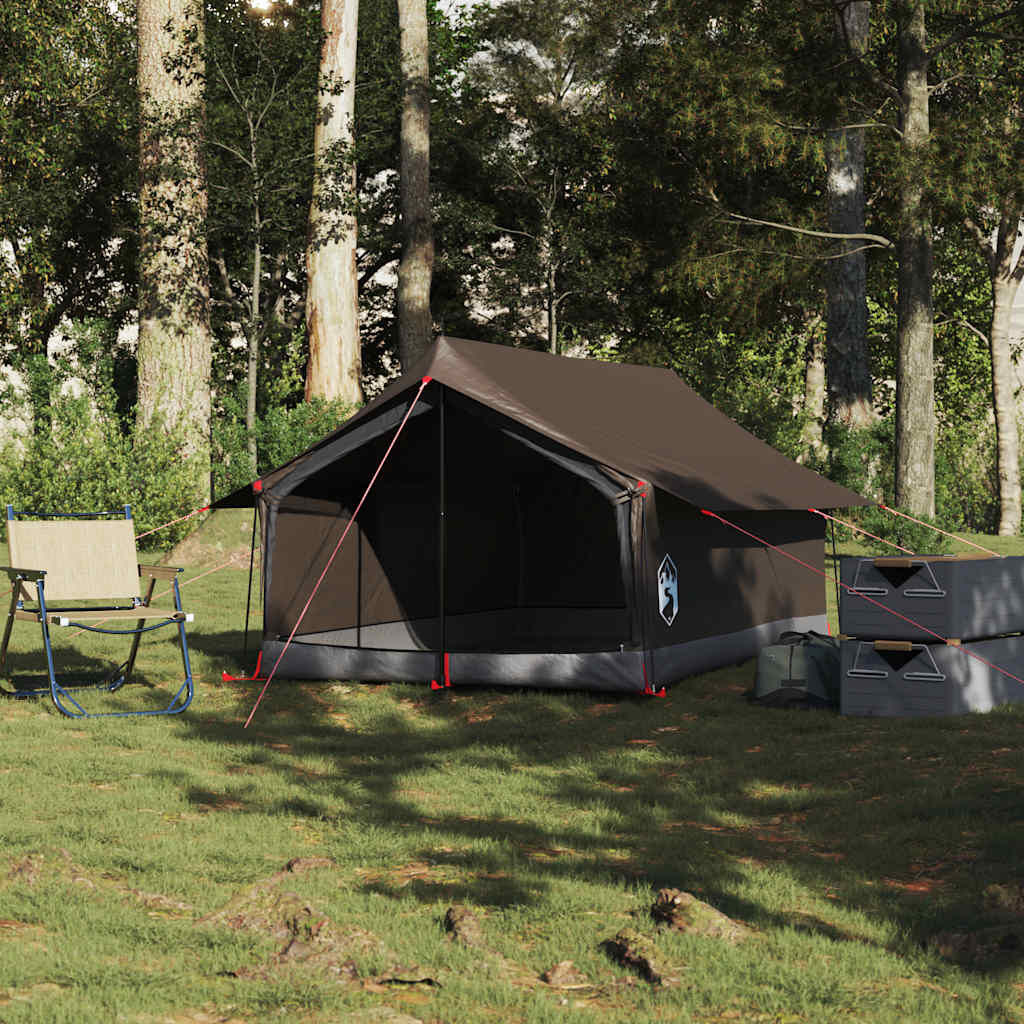 vidaXL 2-persoons Tent Waterdicht Bruin - 34% Korting
