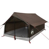 vidaXL 2-persoons Tent Waterdicht Bruin - 34% Korting