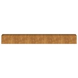 Plantenbak Staal Roestig 360x40x40 cm - 54% Korting!