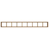 Plantenbak Staal Roestig 360x40x40 cm - 54% Korting!