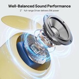 Bobtot Bluetooth Speaker Beige - 20u Afspeeltijd - IPX5 Waterdicht (31% Korting)