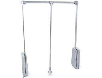 Emuca Kledinglift Verstelbaar 450-600mm Chroom - 33% Korting