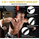 Flintronic Suspensietrainer, slingtrainingsset, suspensietrainingsset, TRX Fitness voor thuis, suspensietrainingssysteem, suspensietraining voor de sportschool thuis