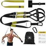 Flintronic Suspensietrainer, slingtrainingsset, suspensietrainingsset, TRX Fitness voor thuis, suspensietrainingssysteem, suspensietraining voor de sportschool thuis