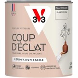V33 Coup d'Éclat Muurverf - Blanc Cocon - Mat Poudré - 500 ml