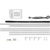 Schellenberg 70030 Insectenhor voor ramen - 100 x 120 cm - Wit
