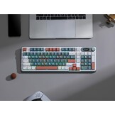 RK ROYAL KLUDGE S98 Mechanisch toetsenbord met intelligente weergave en knop, topmontage, 96% draadloos mechanisch toetsenbord BT/2,4 G/USB-C, hot-swap, software-ondersteuning, accu