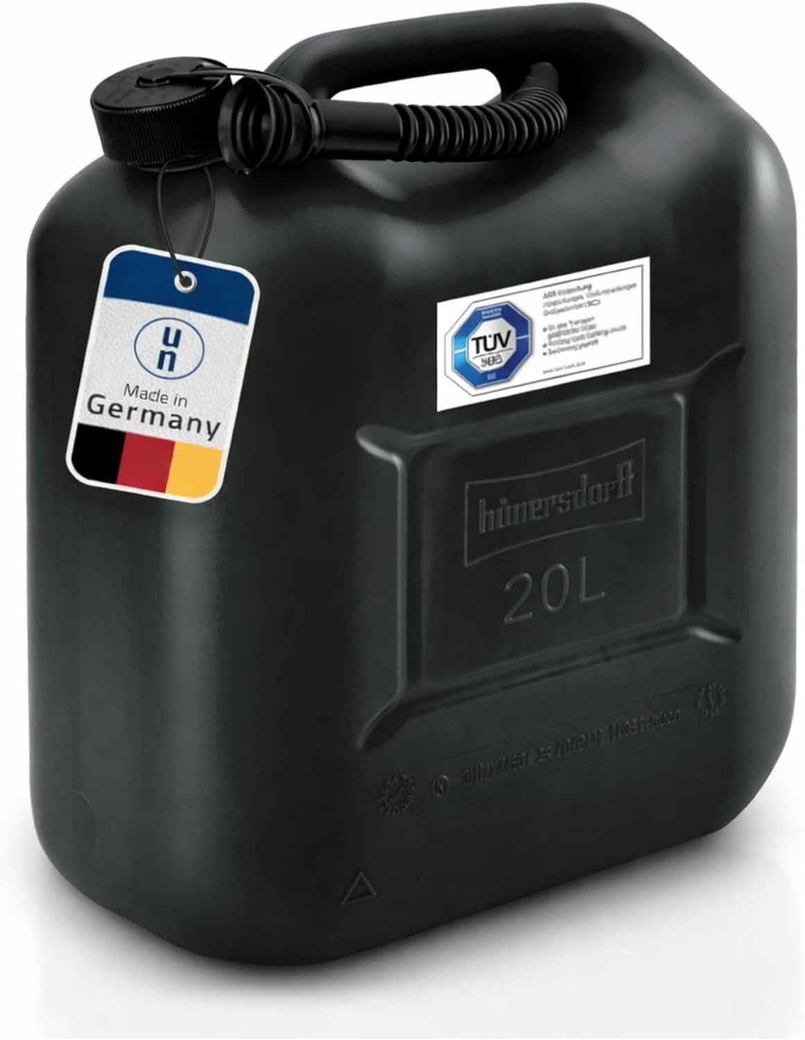 hünersdorff Brandstofkanister STANDARD 20 liter - Zwart