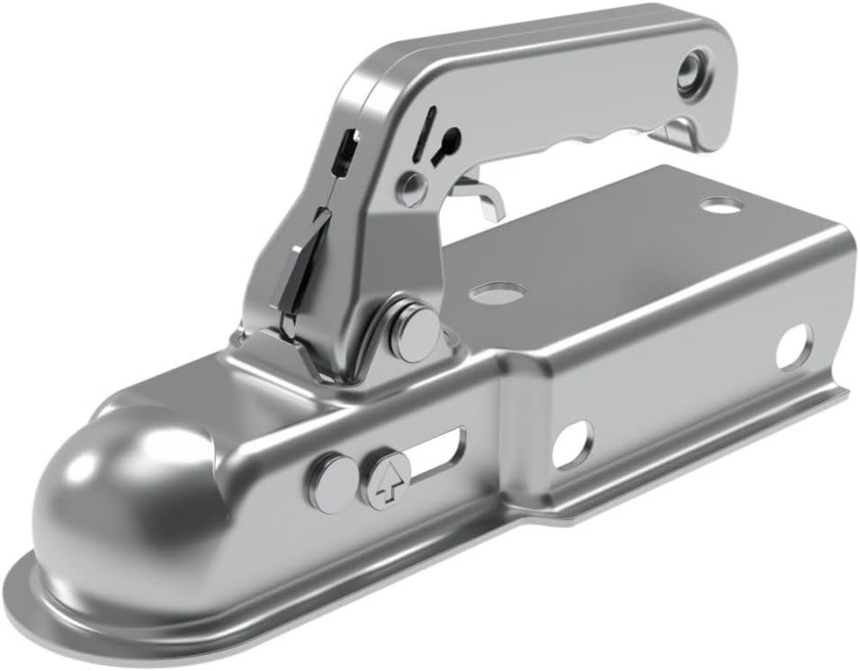 Kogelkoppeling tot 750 kg voor vierkante buis/60 mm